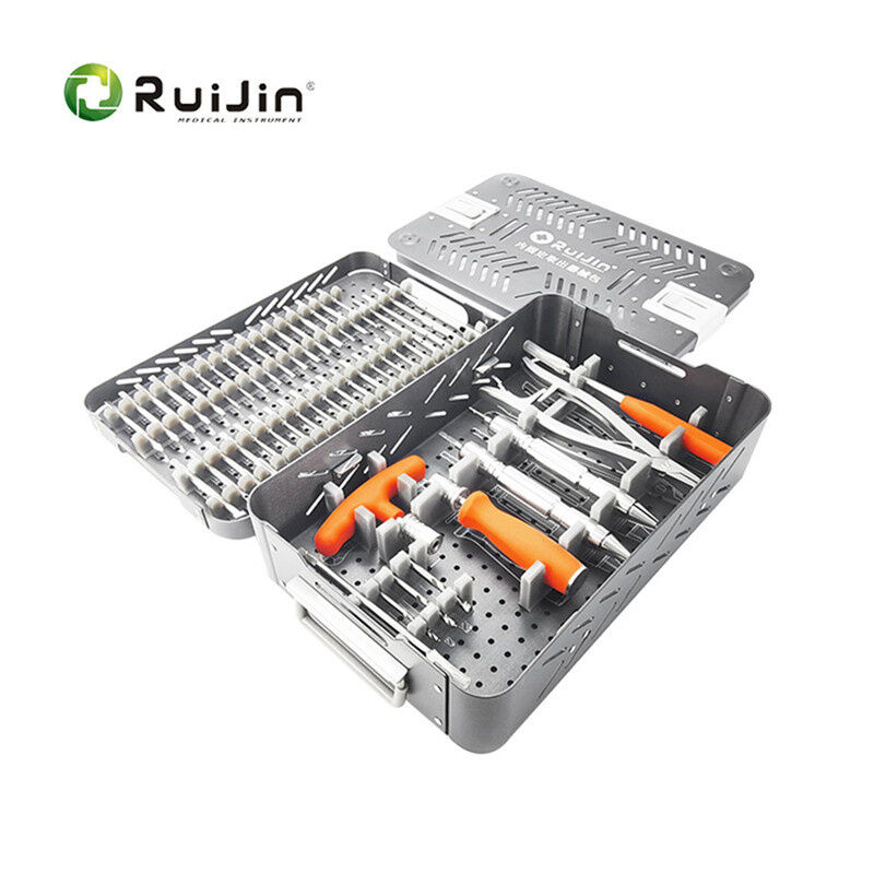 Stainless Steel Medical Examination Kit Reusable True Portable Medical Tool Kit for Healthcare Professionals and Clinics